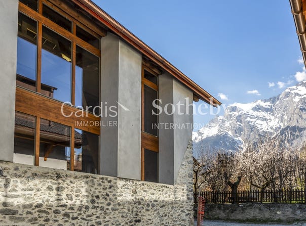 Vieux-village de St-Pierre-de-Clages, St-Pierre-de-Clages, Valais 1955