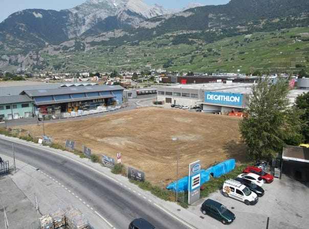 Rte des Rottes 3, Conthey, Valais 1964