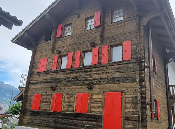 Centre village, Baar (Nendaz), Valais 1996
