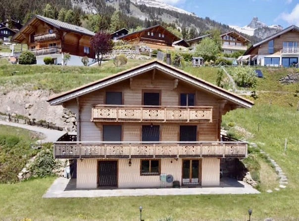 quartier résidentiel, Leysin, Vaud 1854