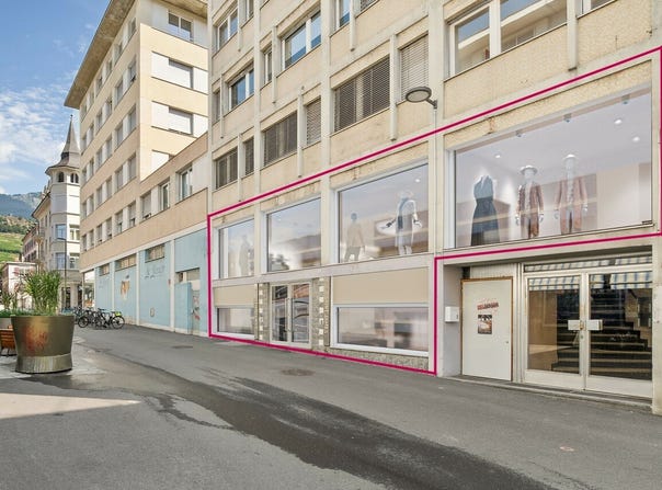Hypercentre de Sion, Sion, Valais 1950