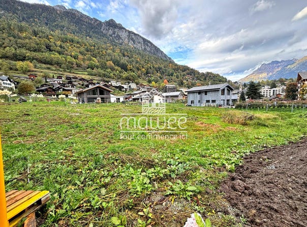 Chemin, Salvan, Valais 1922