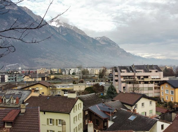 Martigny, Valais 1920
