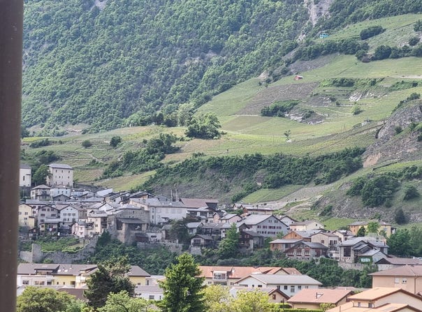 Bains de Saillon, Saillon, Valais 1913
