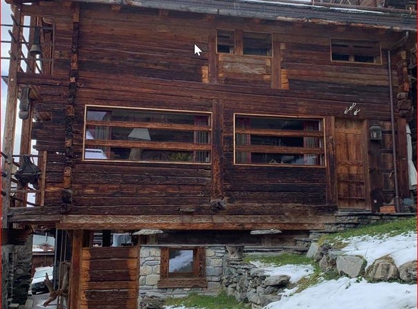 Chem. des Trois Fontaines, Bagnes, Valais 1948