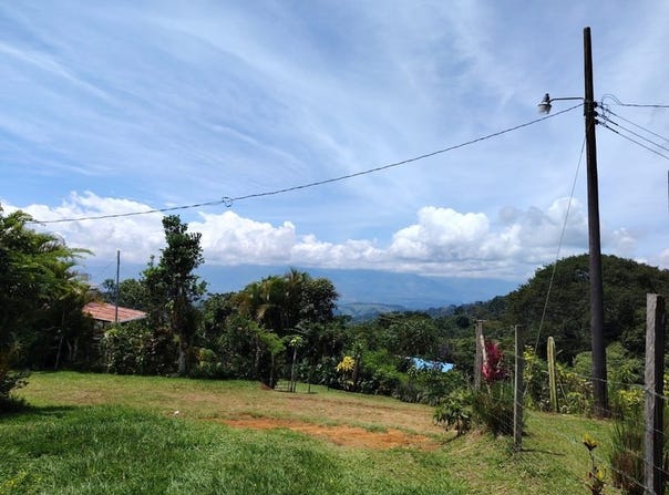Lote en San Juan Bosco, Perez Zeledon, Costa Rica: Countryside Home Construction Site For Sale in Daniel Flores, Daniel Flores, San José