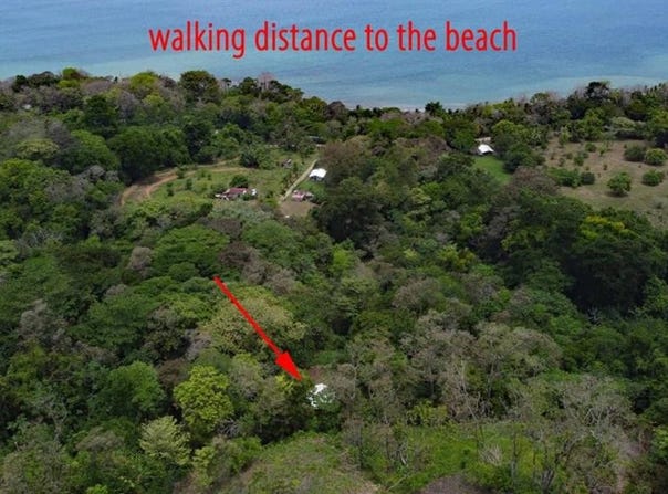 Ocean View Lot with Cabin, Calle 611 , Pavones, Golfito, Puntarenas, Golfito, Puntarenas 60704