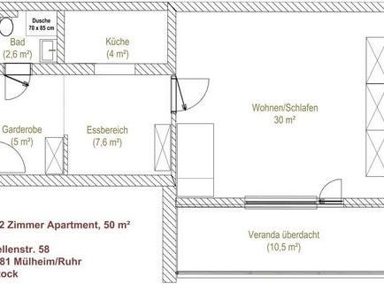 Quellenstraße, 58, Mülheim an der Ruhr, Nordrhein-Westfalen 45481