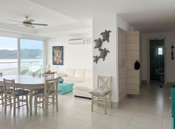 In Offer! Amazing Modern Beachfront Condo, Bahia De Caraquez, Manabí