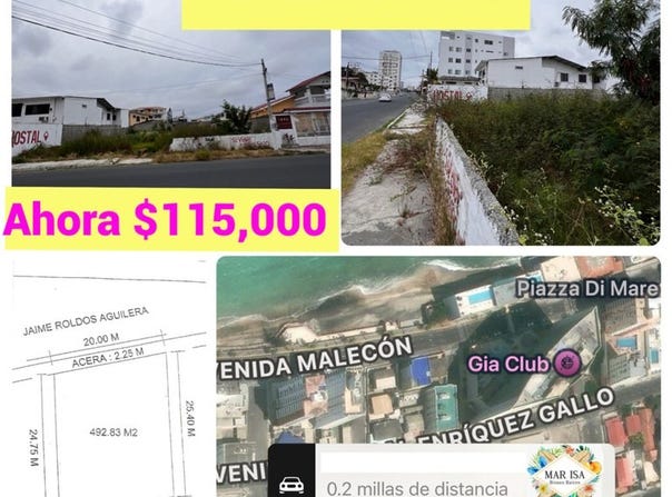 SUPER BARGAIN â€“ NEVER-BEFORE-SEEN PRICE san lorenzo salinas atras del Hotel Colon, Salinas, Santa Elena