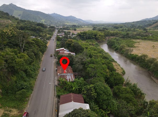 Land next to the river - Manabí, Portoviejo, Manabí