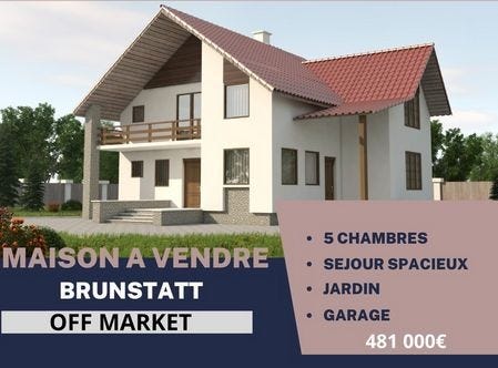 BRUNSTATT, Alsace 68350