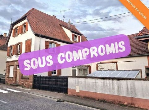 Grand Rue, Uberach (Val de Moder), Alsace 67350