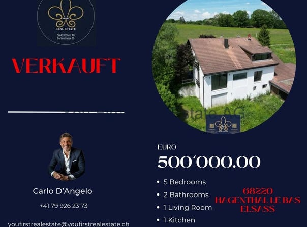 Rue du Kelberg 10, Hagenthal-le-Bas, Grand Est 68220