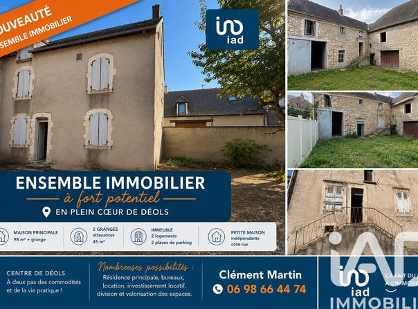 Déols, Centre-Val de Loire 36130