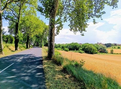Rue de Bansat, Lamontgie, Auvergne 63570