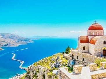 Moni Pandokratoros Kamarela, Episkopi, Corfu
