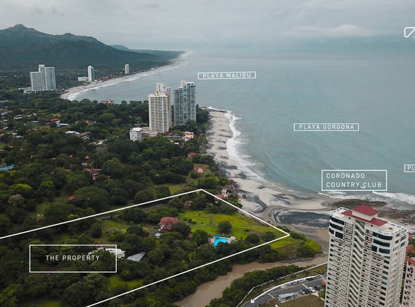 Beach Front Lot for Sale in Panamas Biggest Expat Hub, Nueva Gorgona Panama, Panamá Province