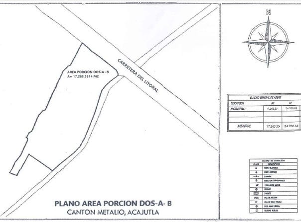 PORCION DOS A-B, CARRETERA DEL LITORAL, CANTON METALIO, NUMERO S/N, ACAJUTLA, SONSONATE OESTE, SONSONATE, Acajutla, Sonsonate, Acajutla, Sonsonate