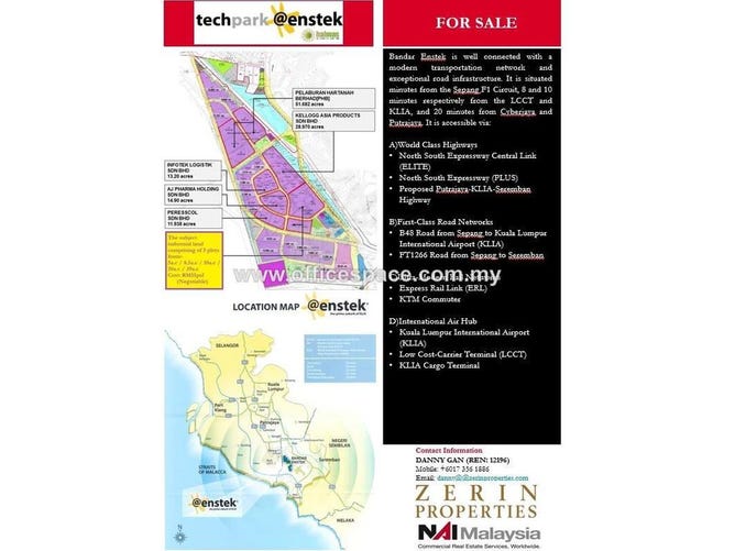 Bandar Enstek Negeri Sembilan Land Development For Sale Iproperty Com Sg