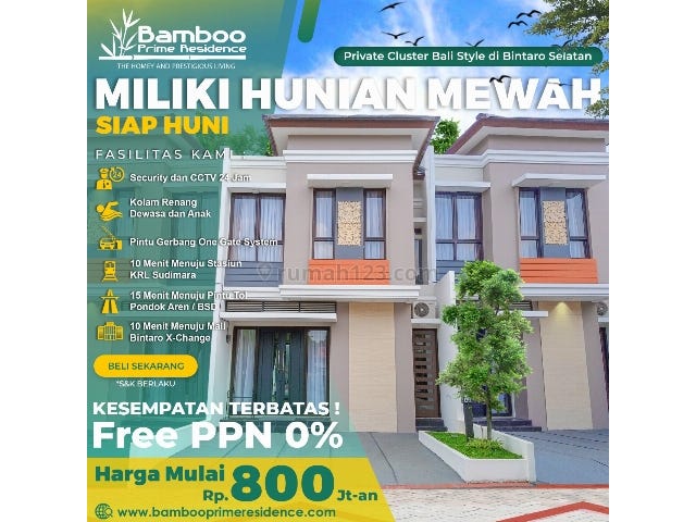 Selatan Bintaro Tangerang, Jakarta Pusat, DKI Jakarta House for
