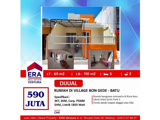 Jl Village Bon Gede Batu Jawa Timur House For Sale Iproperty Com Sg