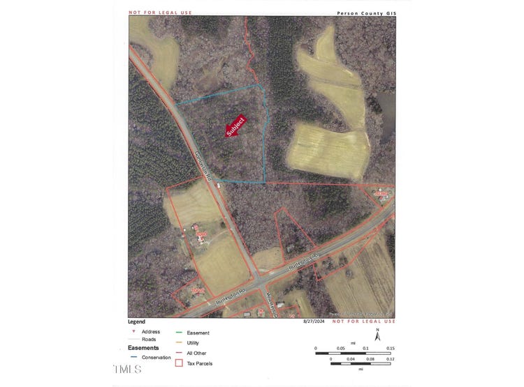 0 Gordonton Road, Hurdle Mills, NC 27541 Land for Sale