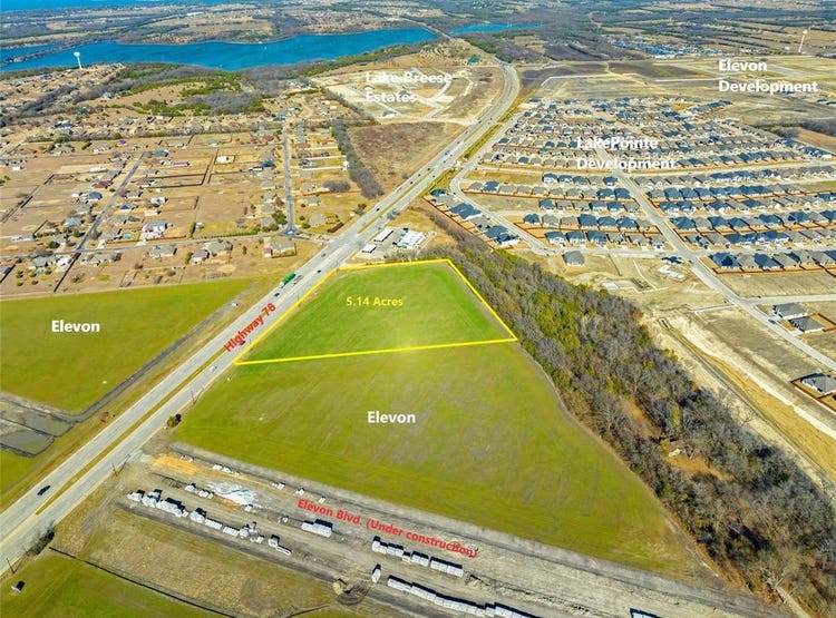 00000 TX78 Highway, Lavon, TX 75166 Land for Sale