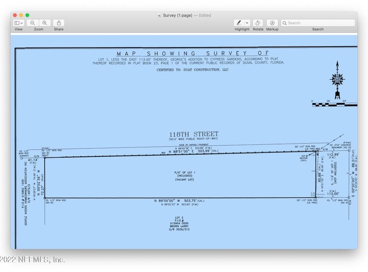 0 118TH Street, Jacksonville, FL 32244 Land for Sale