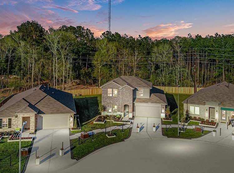 14706 Clover Summit Court, Apt Plan X40D, Magnolia, TX 77354 House for