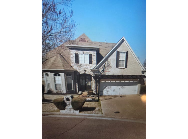 7648 BROOKWATER, Memphis, TN 38125 House for Sale