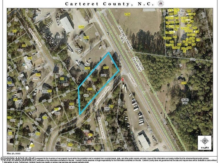 1277 Highway 58, Peletier, NC 28584 Land for Sale