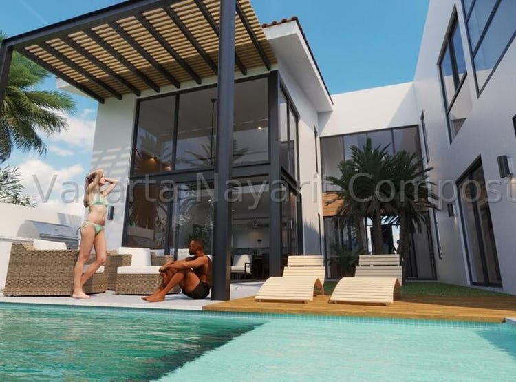 153 Avenida Mexico, Riviera Nayarit, Nayarit House for Sale