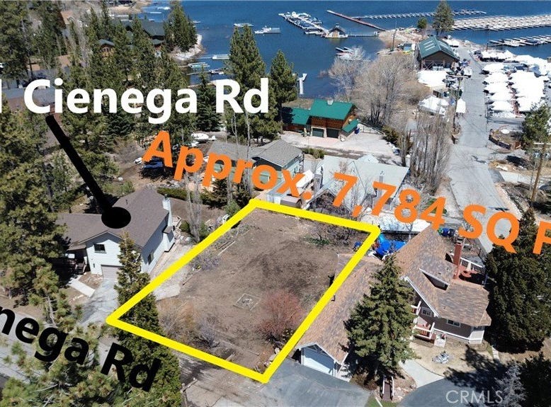 0 Cienega Road, Big Bear Lake, CA 92315 Land for Sale
