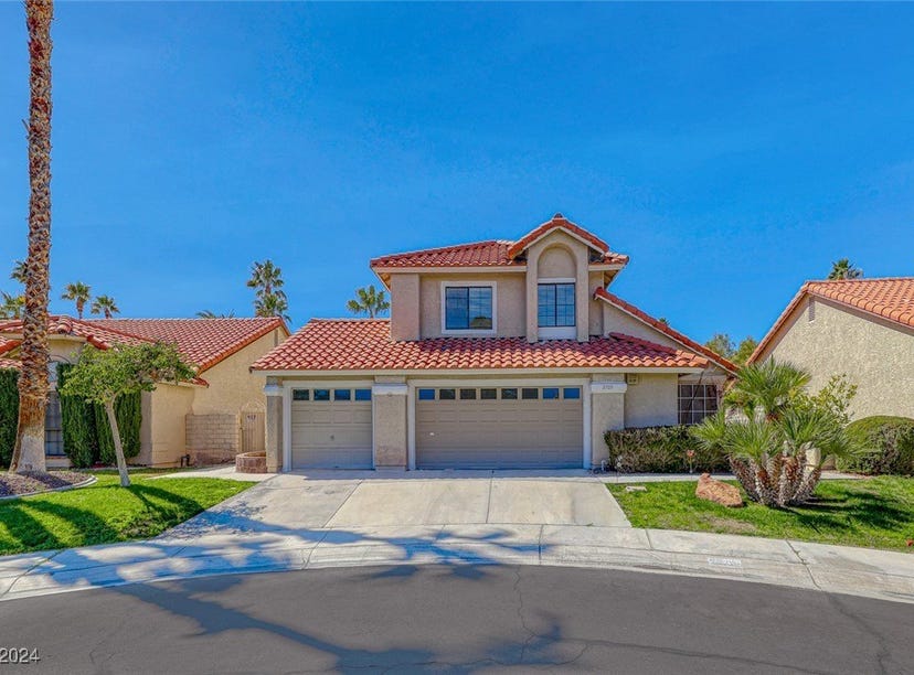2705 Eagle Springs Court, Las Vegas, NV 89117 House for Rent
