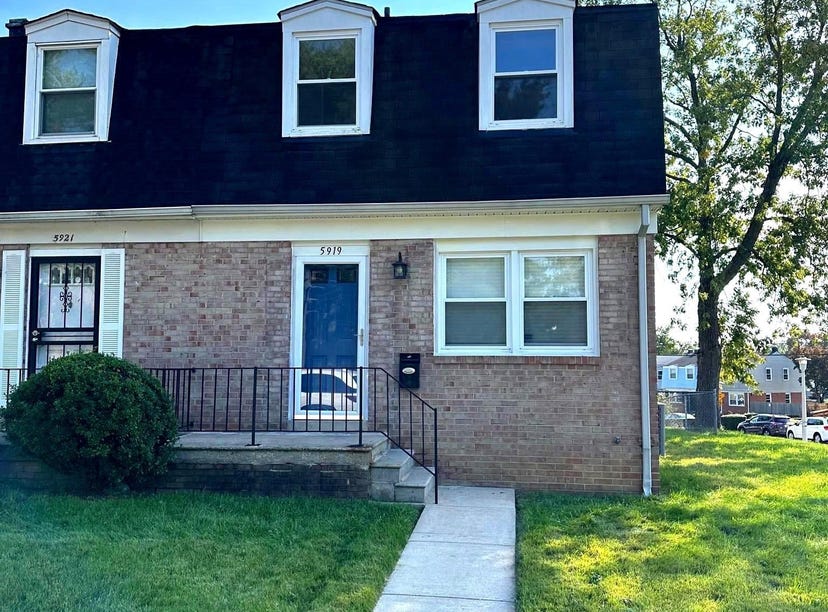 5919 DAYWALT AVENUE, BALTIMORE, MD 21206 Townhouse for Sale