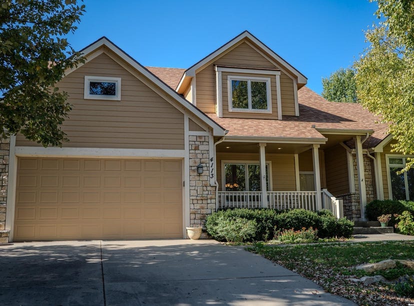4113 Blackjack Oak Drive, Lawrence, KS 66047-1946 House for Sale ...
