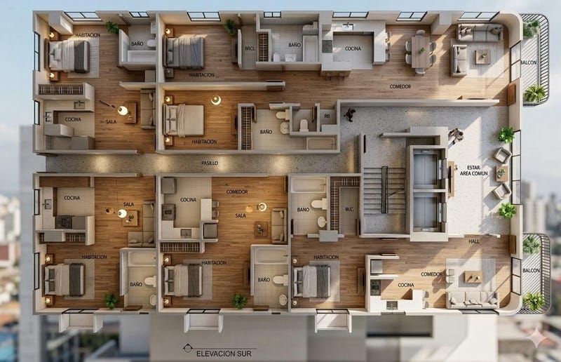 Apartamento en Residencial Hazam X, Federico Geraldino, foto 2