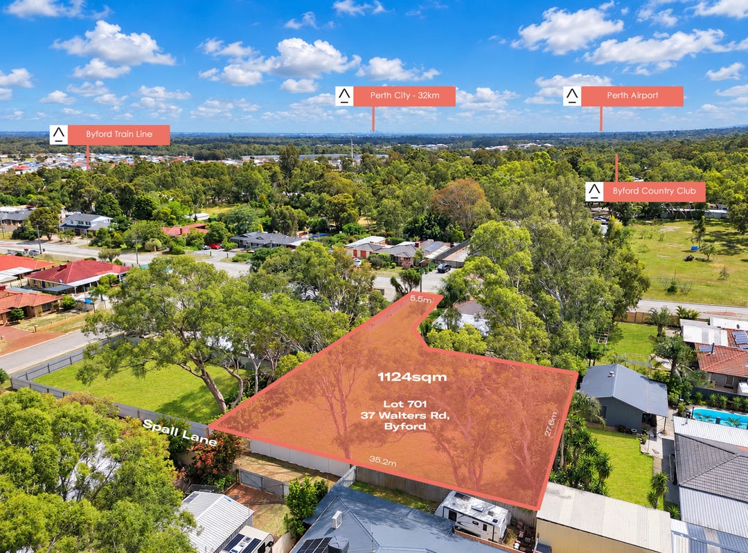 Proposed Lot 701 / 37 Walters Road, Byford, WA 6122 Land for Sale ...
