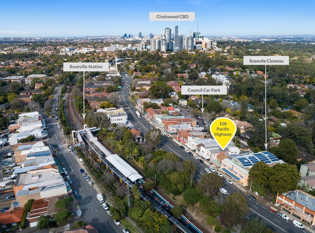 108 Pacific Highway, Roseville, NSW 2069 Retail for Sale