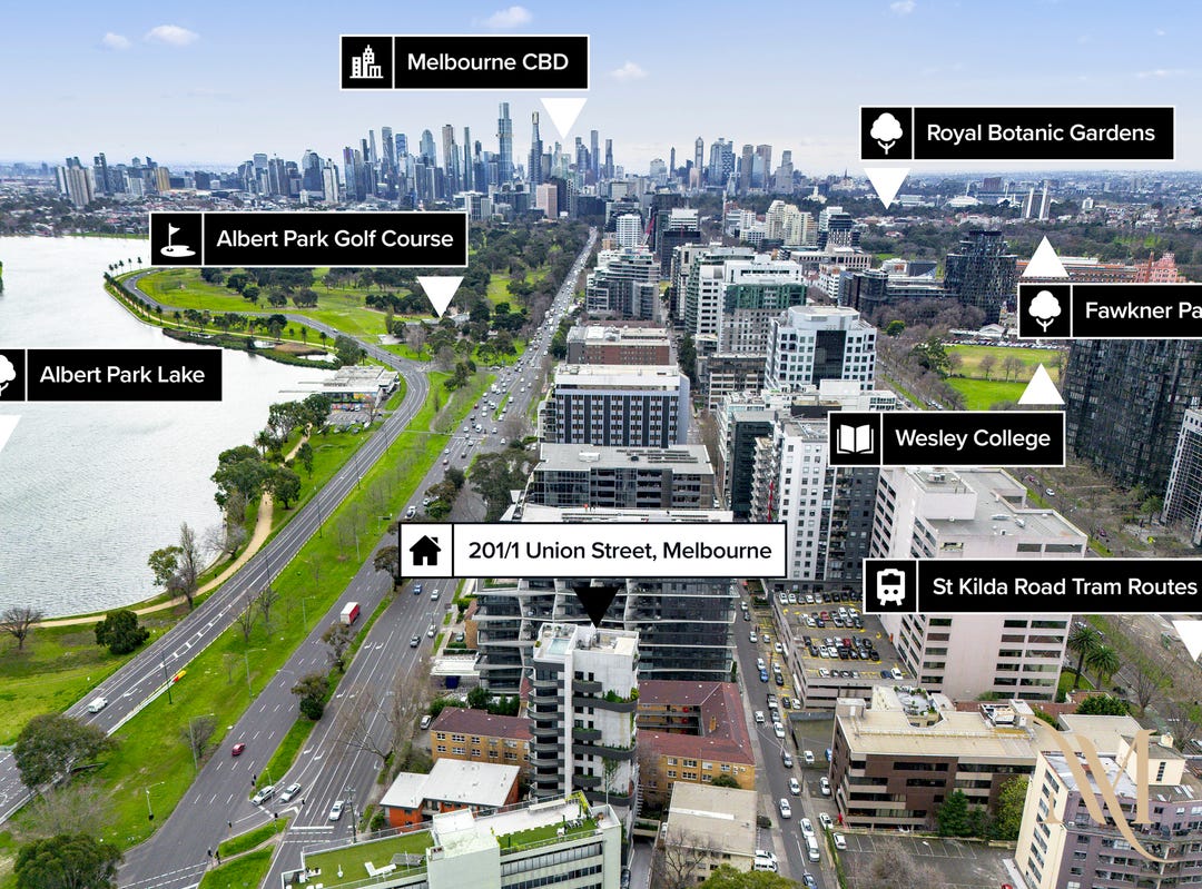 201/1 Union Street, Melbourne, Vic 3004 Apartment for Sale