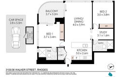 3105/36 Walker Street, Rhodes, NSW 2138