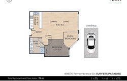 808/70 Remembrance Drive, Surfers Paradise, Qld 4217