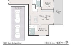 103/8 Bank Street, West End, Qld 4101