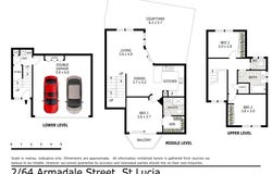 2/64 Armadale Street, St Lucia, Qld 4067