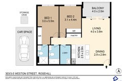 303/3-5 Weston  Street, Rosehill, NSW 2142