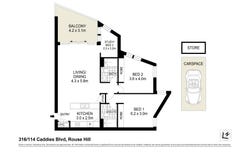 316/112 Caddies Boulevard, Rouse Hill, NSW 2155