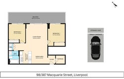 98/387 Macquarie Street, Liverpool, NSW 2170