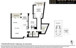 1702W/599 Pacific Highway, St Leonards, NSW 2065