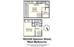 902/429 Spencer Street, West Melbourne, Vic 3003